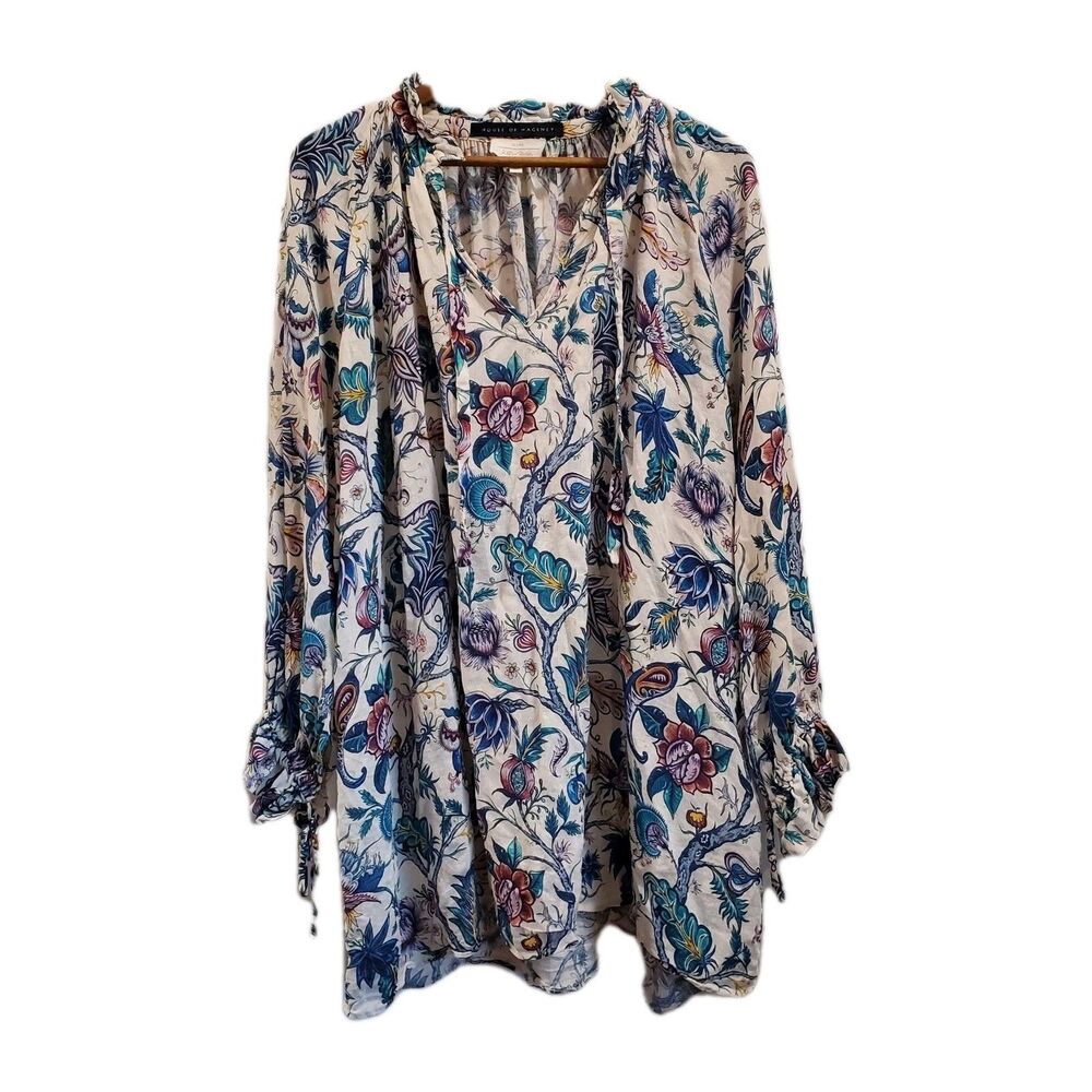 House of Hackney co-lab & other stories Linen Blend Tunic blouse Small